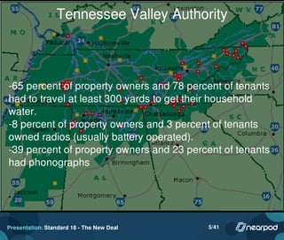 Presentation: Standard 18 - The New Deal 5/41
 