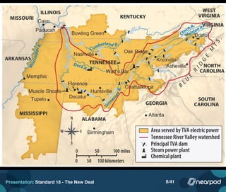 Presentation: Standard 18 - The New Deal 8/41
 