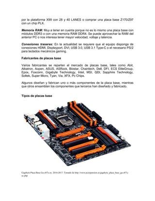 MSI Z97I Gaming ACK: Placa base Mini-ITX de alto rendimiento