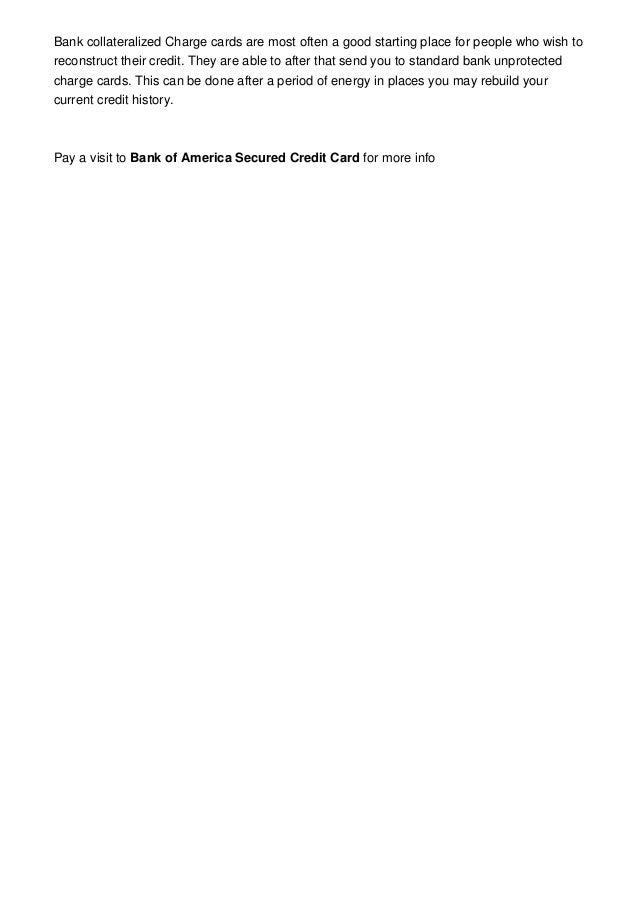 Standard Bank Secured Credit Cards What You Need To Realize