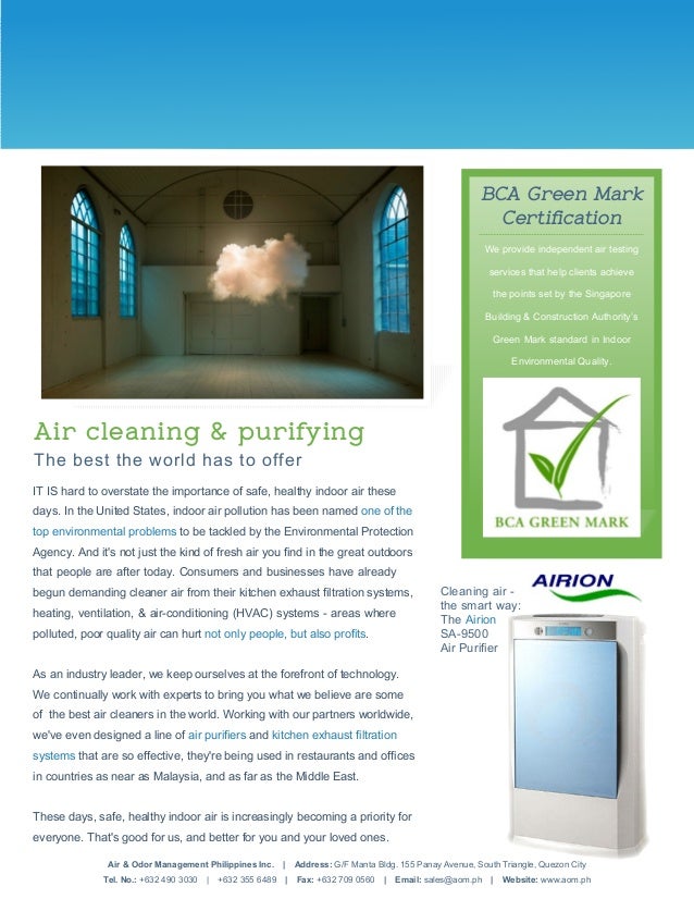 Air and Odor Management Philippines Inc.