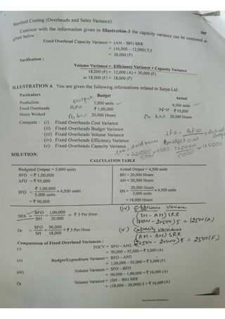 Standard Costing 2 (3).pdf . variable overhead cost variance . | PDF
