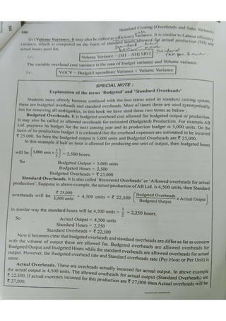 Standard Costing 2 (3).pdf . variable overhead cost variance . | PDF