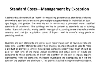 Comprehensive Guide to Standard Costs and Variance Analysis in ...