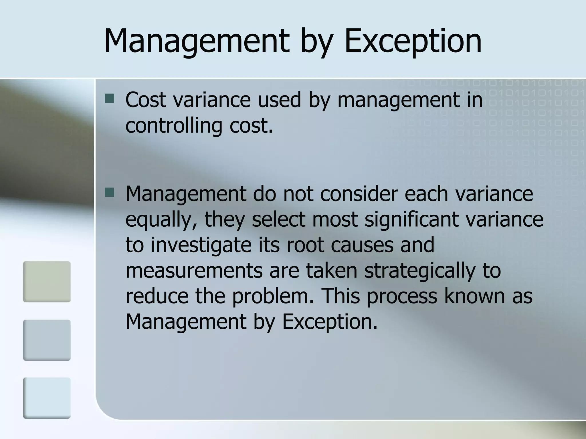 Standard Costing Operational Performance Measures And | PPT
