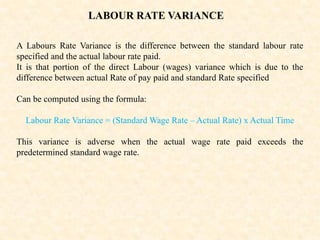 STANDARD COSTING & Variance Analysis.pptx
