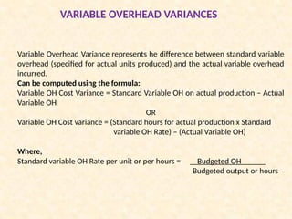 STANDARD COSTING & Variance Analysis.pptx