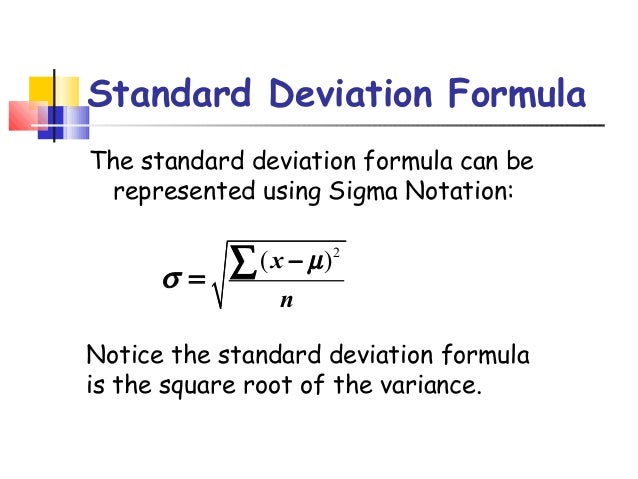 Standard deviation (3)