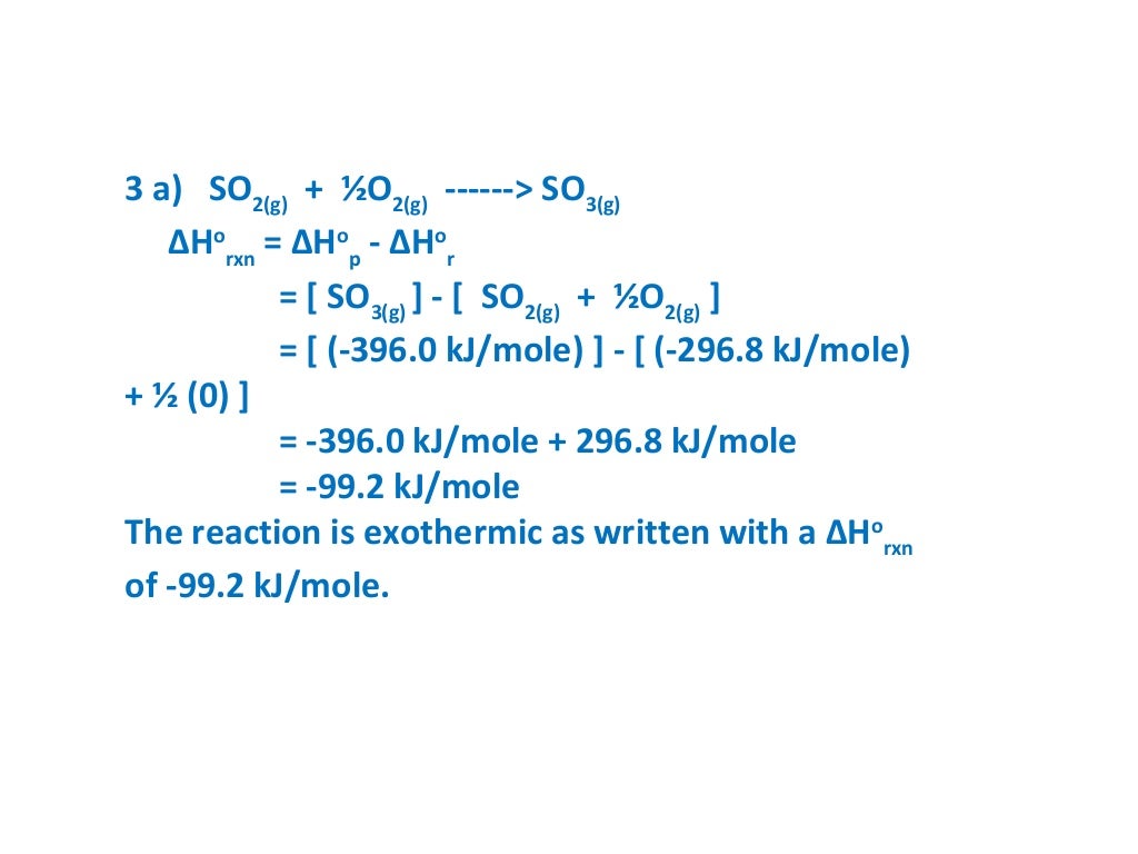 Standard enthalpy of formation