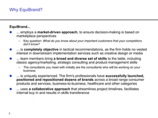 Introduction to EquiBrand Consulting | PDF