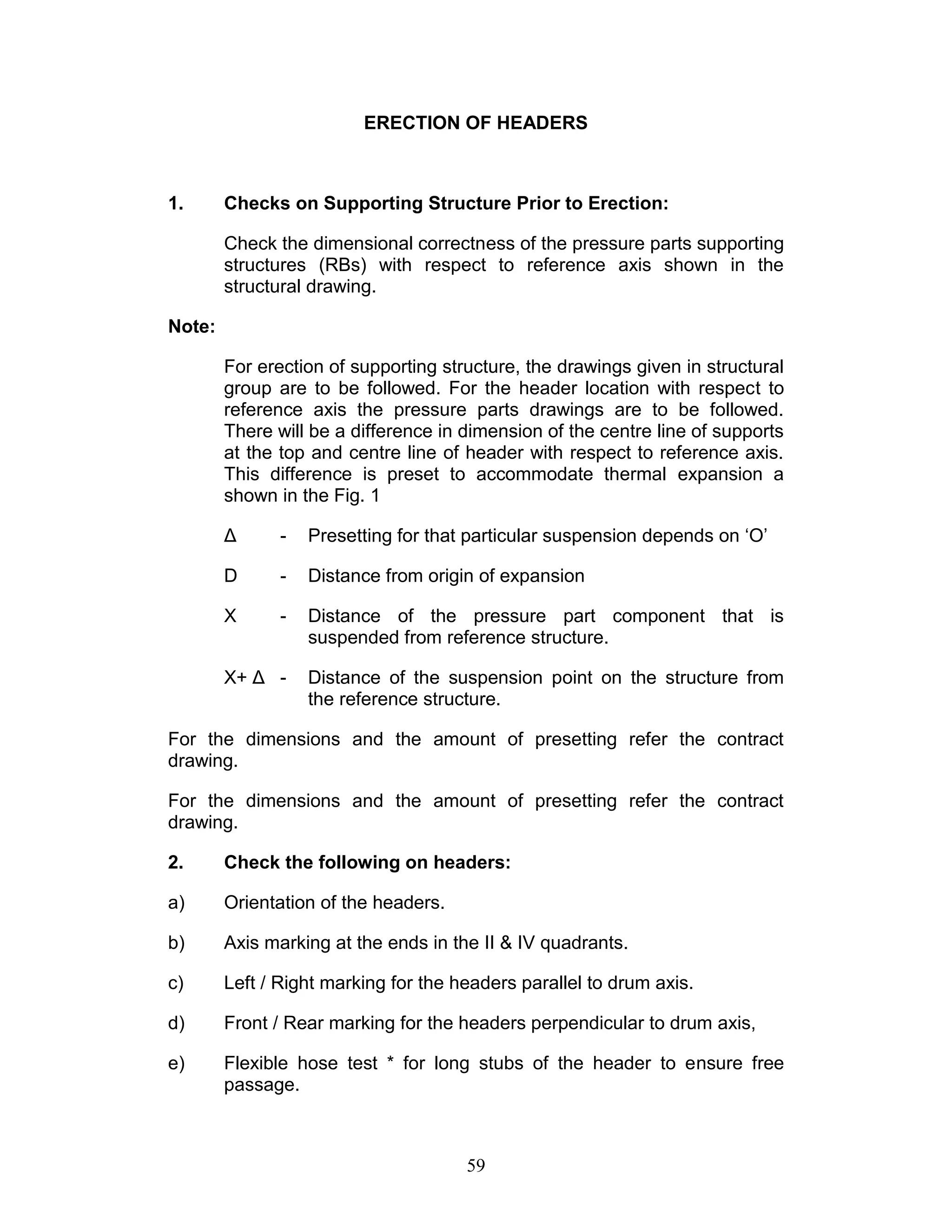 Standard erection manual (pressure parts) | PDF