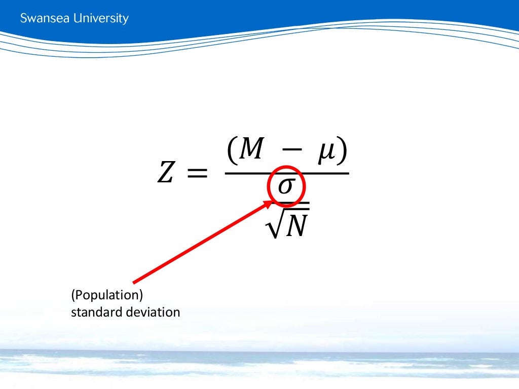 Standard error and sample size