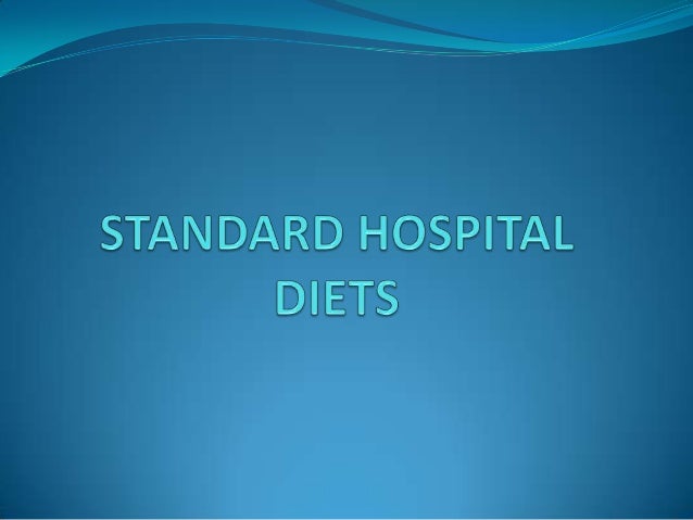 What Is A Soft Diet Hospital Diets