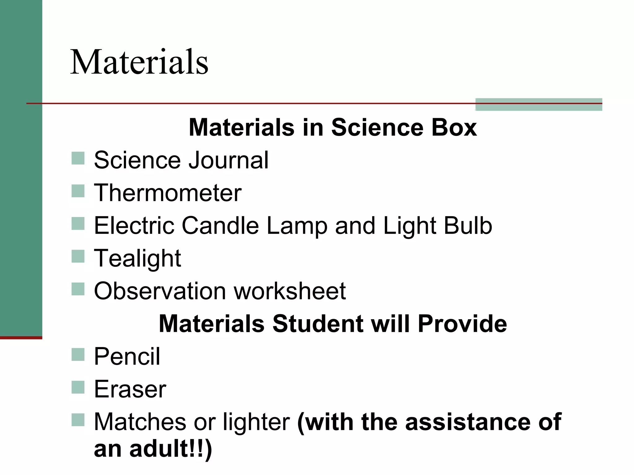Standard Indicator Lesson Plan Ppt PPT