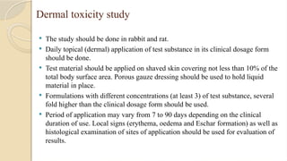 Dermal Dosing Rats STANDARDISATION.pptx on drugs & other factors | PPTX