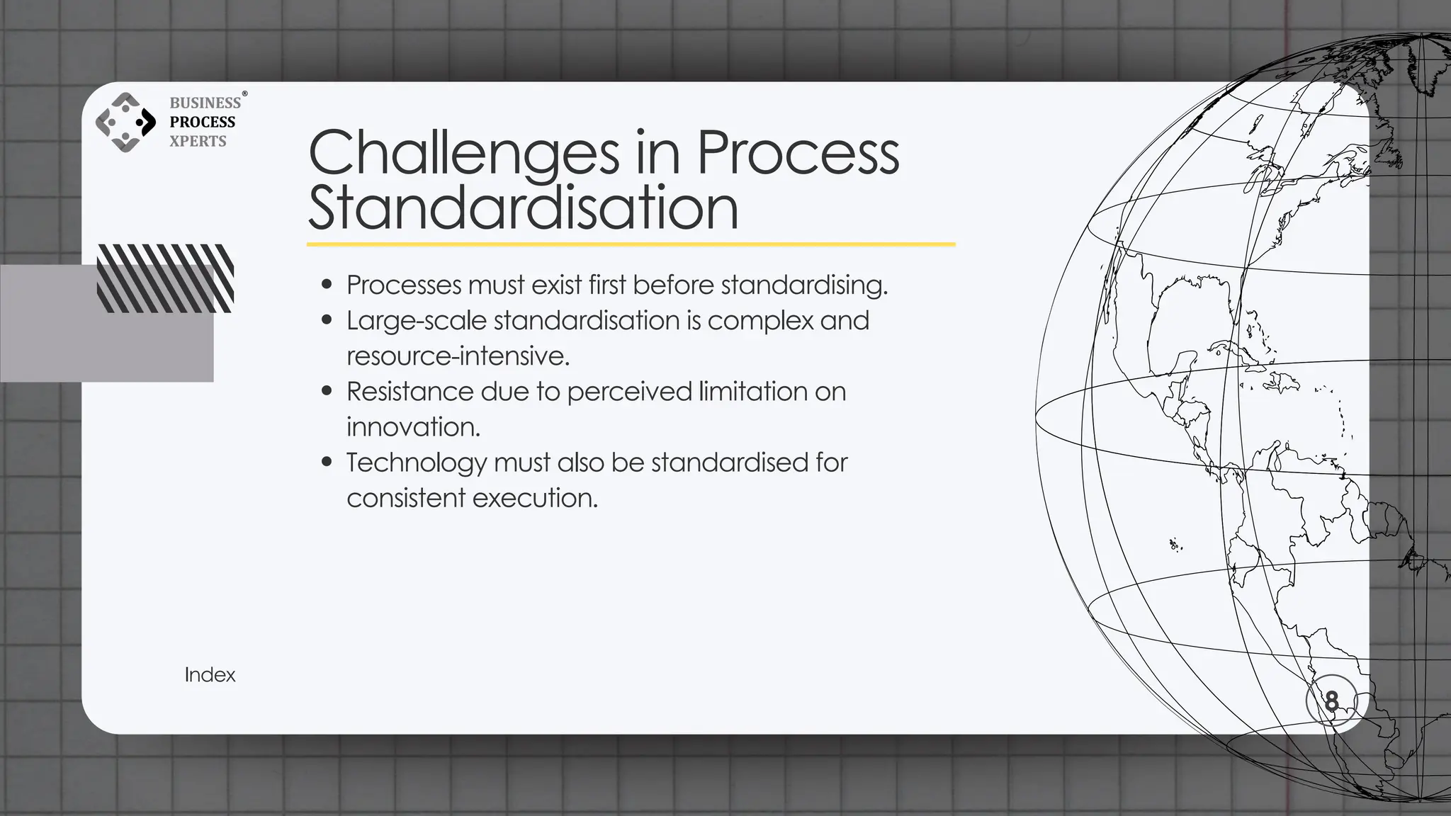 Process Standardization And Documentation