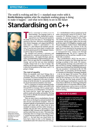 Standardising on C++ | PDF