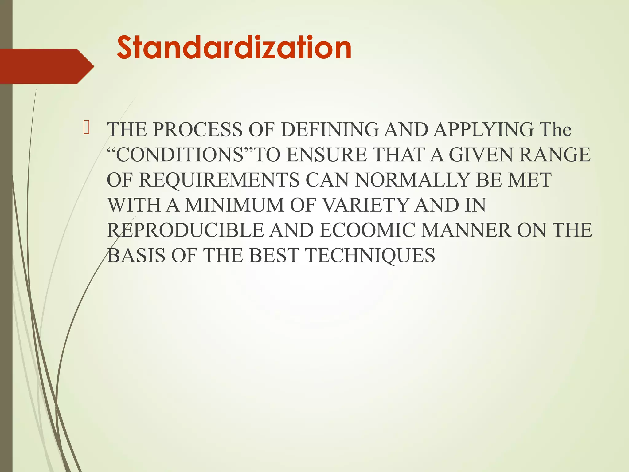 Standardization | PPT