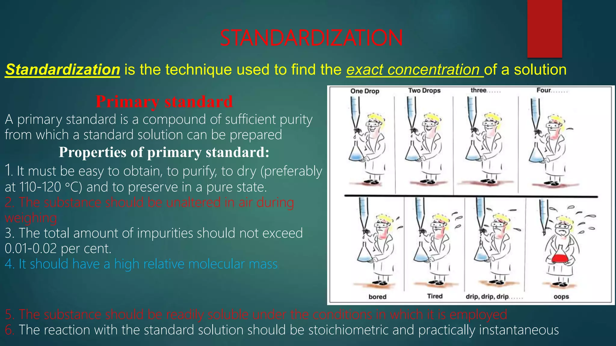 Standardization and calibration dr mallik pptx