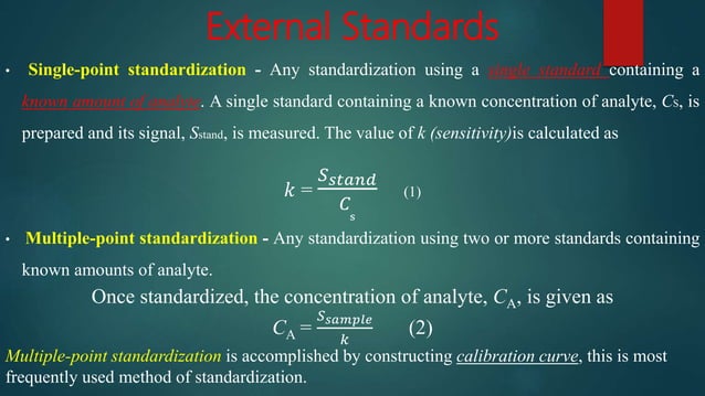 Standardization and calibration -dr.mallik | PPTX