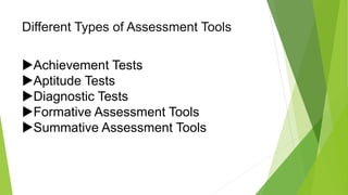 Standardized Testing Types STANDARDIZED & NON-STANDARDIZED TESTS.pptx