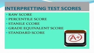 Standardized test and non standarded test | PDF