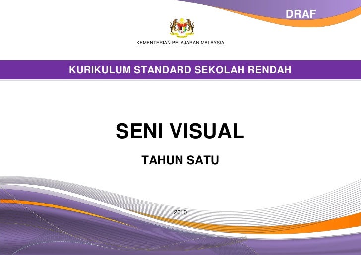 Standard kandungan seni visual thn 1