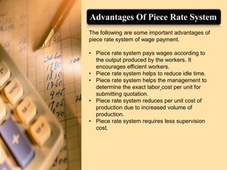 Standard & labour costing | PPTX