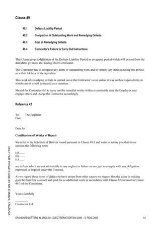 Standard letters by FIDIC Guidelines.pdf