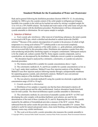 Standord Method Standard methods | PDF