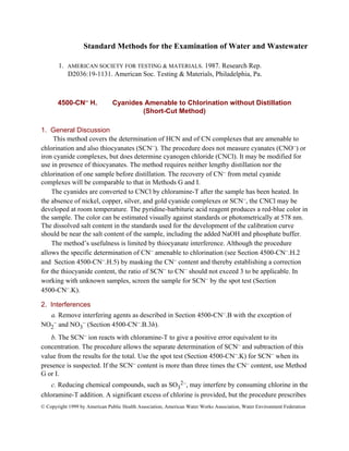 Standord Method Standard methods | PDF