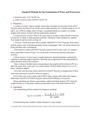 Standord Method Standard methods | PDF