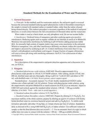 Standord Method Standard methods | PDF