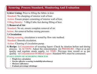 Kier Rams Method Standard, Monitoring & Evaluation of dyeing process | PDF