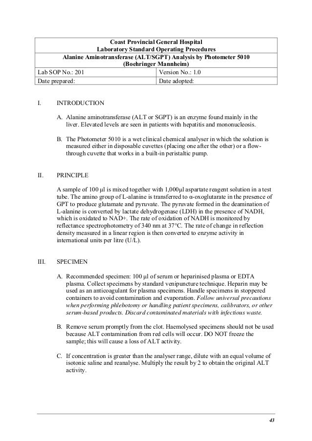 Standard operating procedures_for_laboratory_services