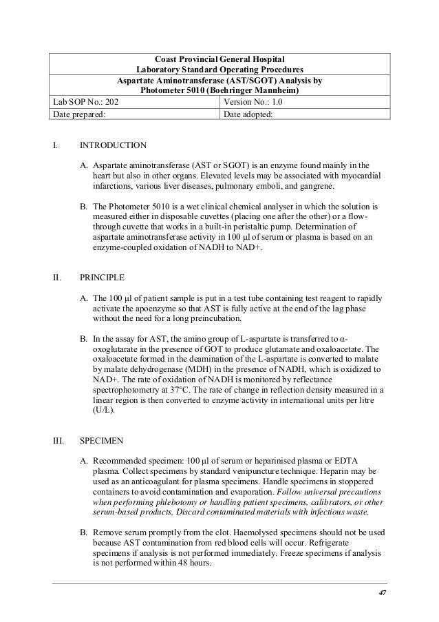Standard operating procedures_for_laboratory_services
