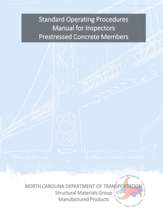 Standard Operating Procedures SOP for Prestressed Concrete Members ...