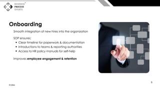 Standard Operating Procedures (SOPs) for HR & Administration | PDF