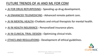 The Role of Artificial Intelligence and Machine Learning in Clinical ...