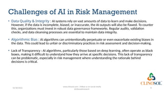 The Role of Artificial Intelligence in Signal Detection and Risk ...