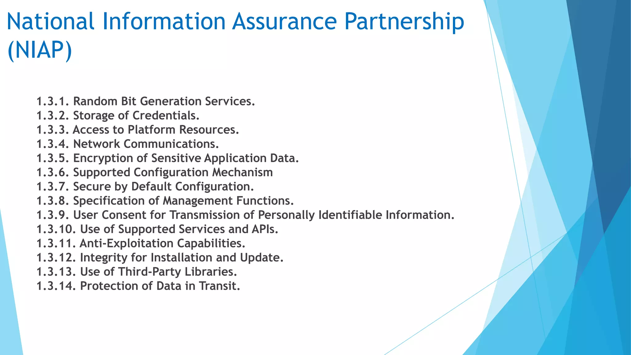 Standards and methodology for application security assessment | PPTX