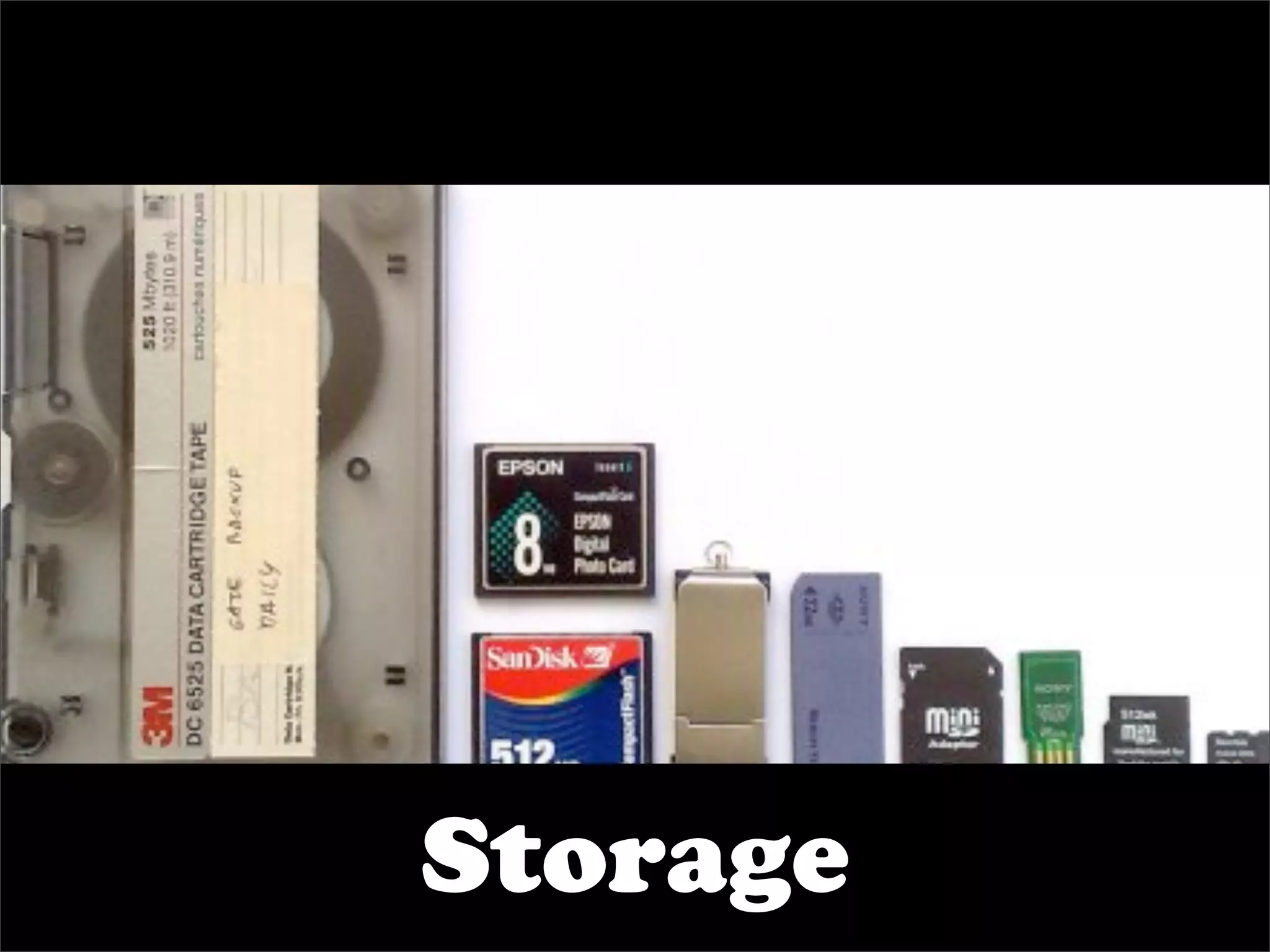 Storage
 