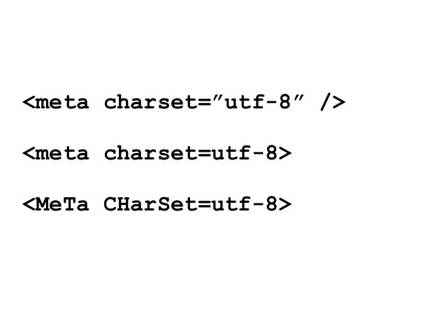 Meta Charset Utf 8 Meta Charset Utf 8