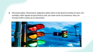 Subjectivity Intersection standard safety precaution presentation slide | PPTX