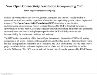From http://www.slideshare.net/kamiWeb/the-web-of-things-enabling-the-physical-world-to-the-web?next_slideshow=1
Web of Things Basic Ingredients
Friday, February 10, 17
 