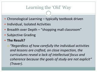 Old Way Learning The Question is the Answer: Making the Language Arts Classroom ...