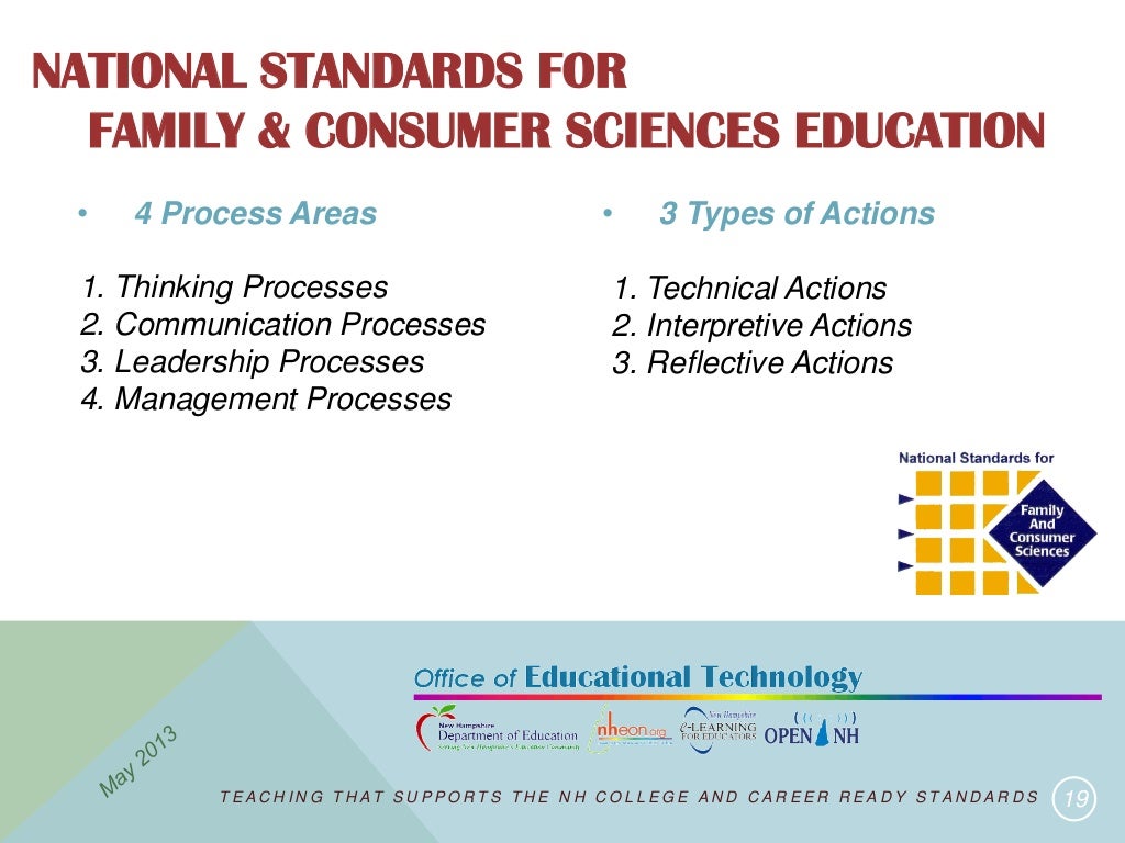 Developing a Standards Based Approach to Family and Consumer Science…