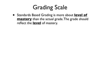 Standards Based Grading - Benefits & Implementation | KEY