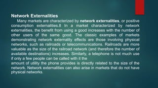 Network Externalities Definition Standards battles and design dominance | PPTX