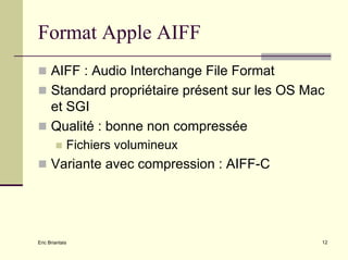 Standards De Compression Audio Et VidéO